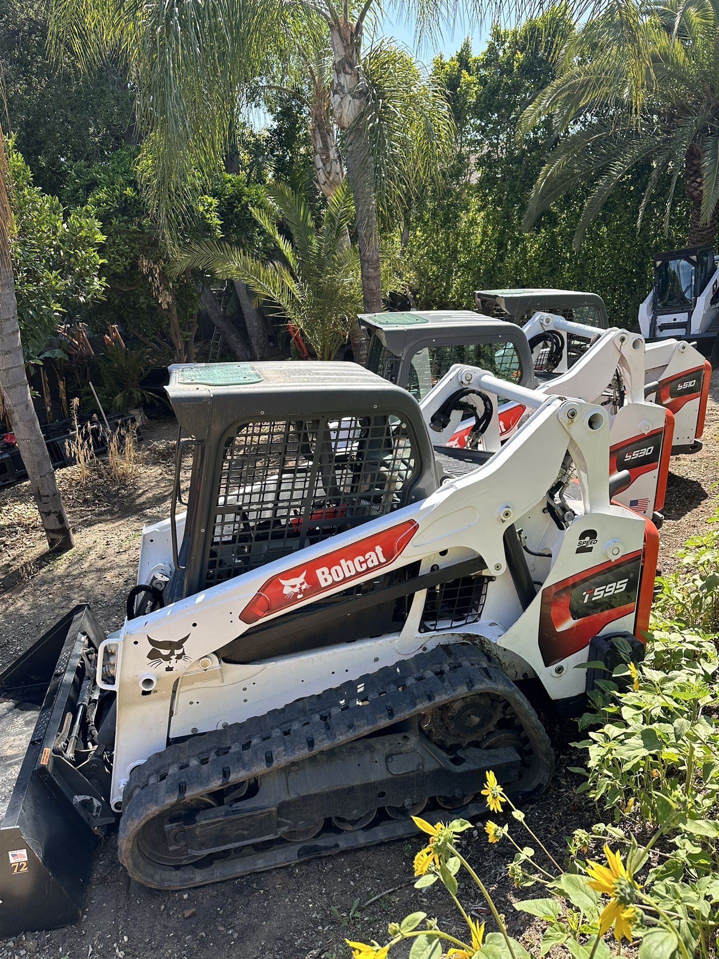 Bobcat Skid Steer Loader Compact Track Machine