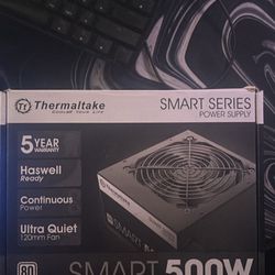 Smart 500W Power Supply – 80+ Certified