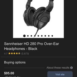HD 280 PRO over-ear monitoring headphones 