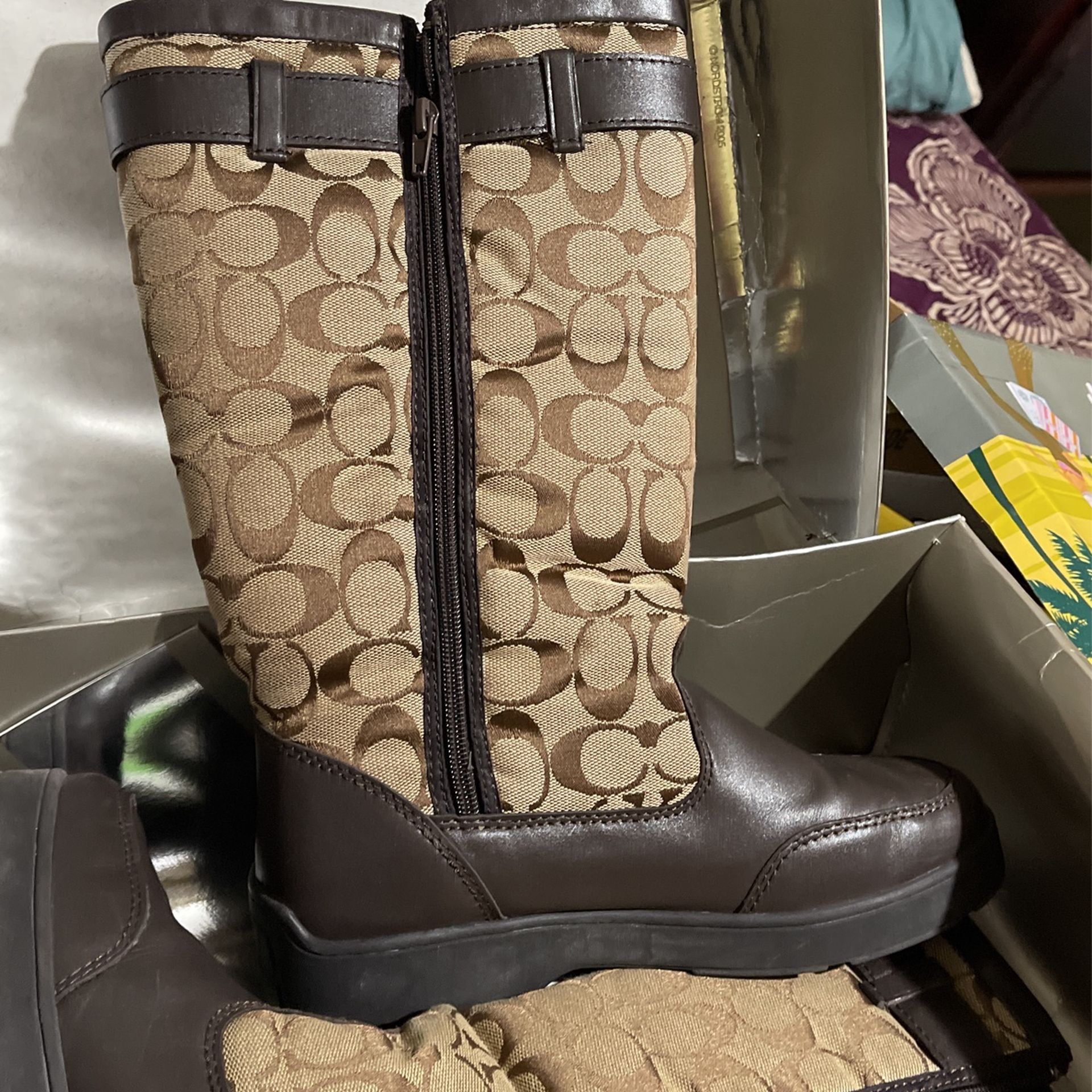 Botas Coach Botas Coach Casi Nuevas Medida