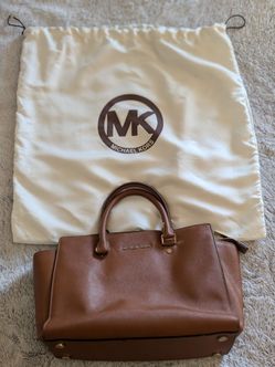 Michael Kors Saviano Leather brown tote