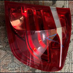 11-14 BMW X3 Rear Right Passenger Side Outer Taillight Light Lamp Lens OEM