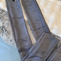 Curtain Drapes Gray