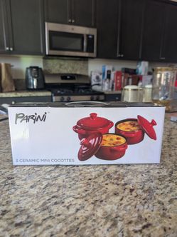 Parini 3-Piece Ceramic Mini Cocottes Set