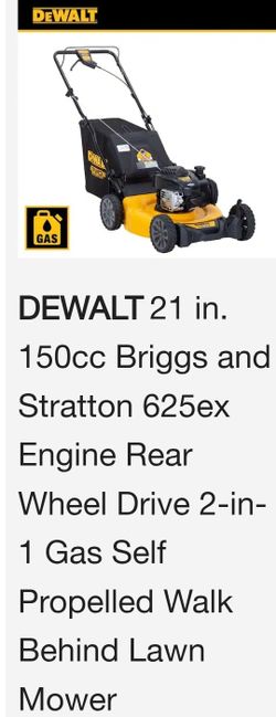 Dewalt Pushing Lawn Mower
