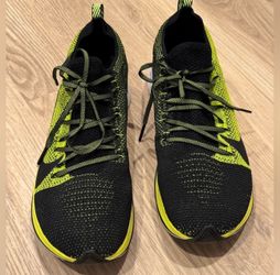 Nike Men's Zoom Fly Flynit Size 8 'Black Volt' Running BV6103-002