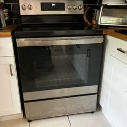 GE Electric Stove Oven Airfryer