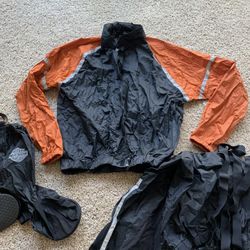 Harley Davidson Motorcycle Rain Gear - LIKE NEW