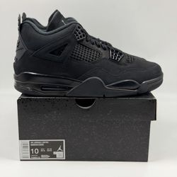 Jordan 4 Black Cat Size  9.5 10 11 