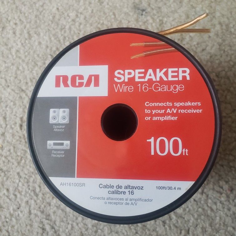 RCA Speaker Wire