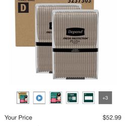 Diapers Size L Adult