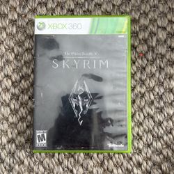 Xbox 360 Skyrim Elder Scrolls V