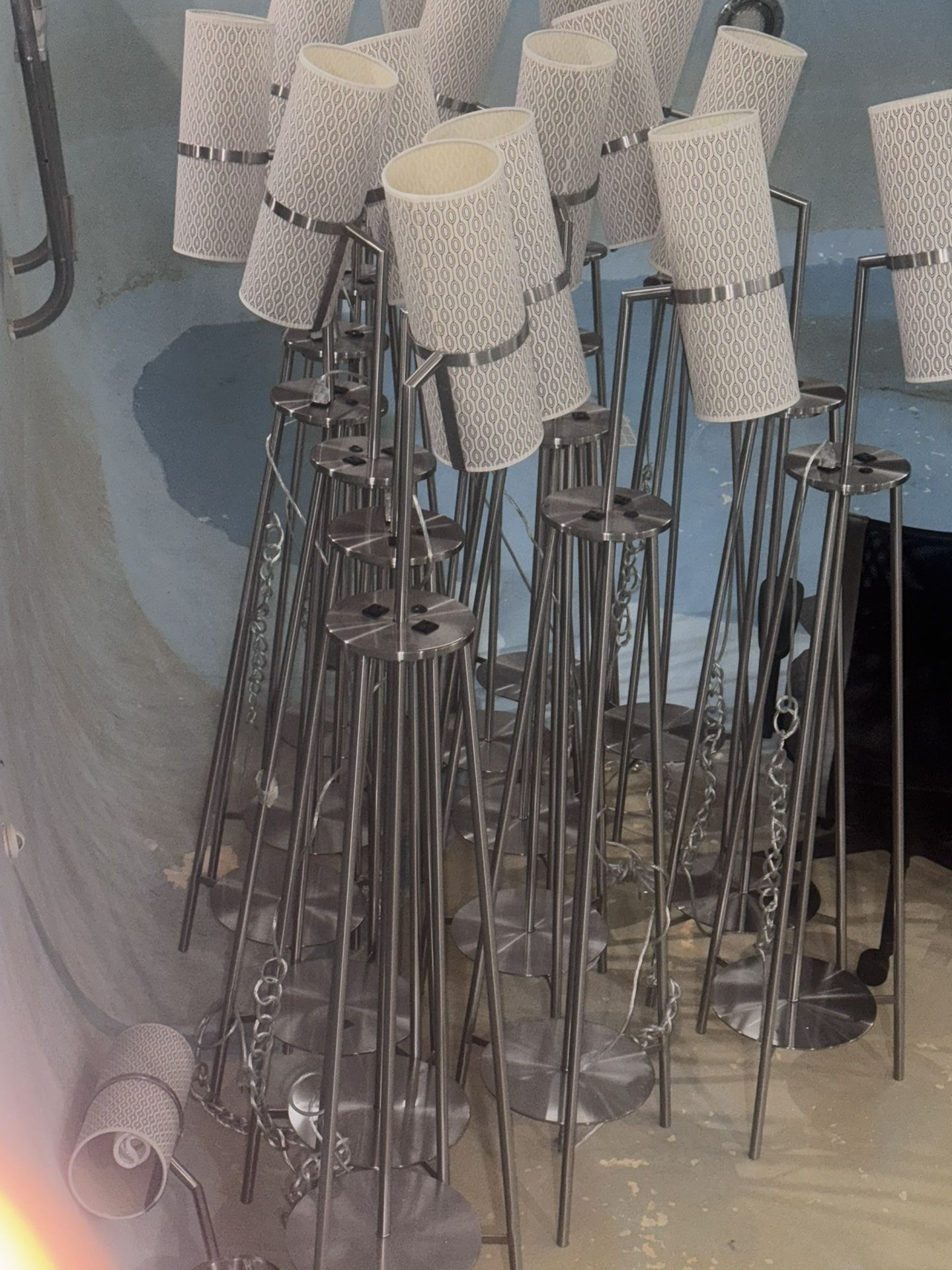 Standing Lamp With Charging Ports