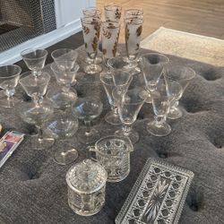 Assorted Glassware