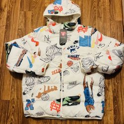 NEW NIKE STORM-FIT BOLD SCHOOL JACKET Size: LARGE $120