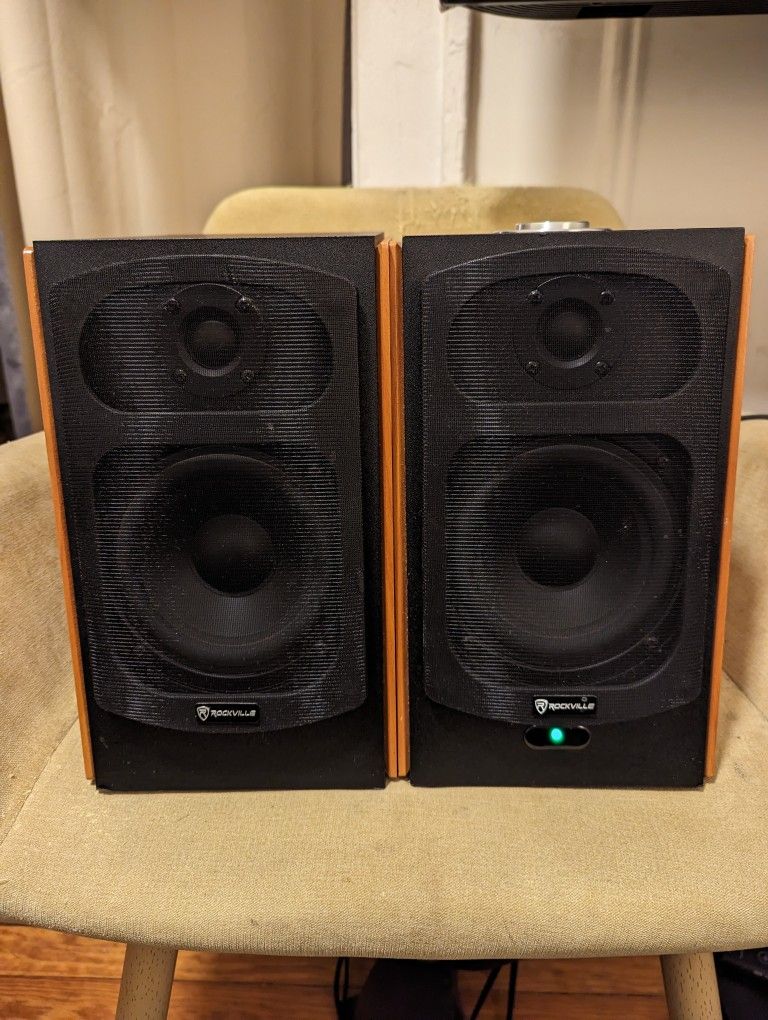 Rockville HD5 Bookshelf Speakers for Sale in The Bronx, NY OfferUp