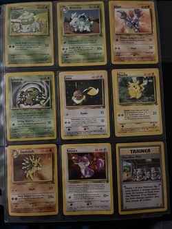 Vintage WOTC Pokémon Card Lot -
