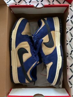 Nike Dunk Low (Deep Royal Blue/Sesame/Midnight Navy/Dark Obsidian