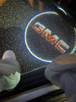 GMC UNIVERSAL WIRELESS door projector puddle lights SHIPPING AVAILABLE