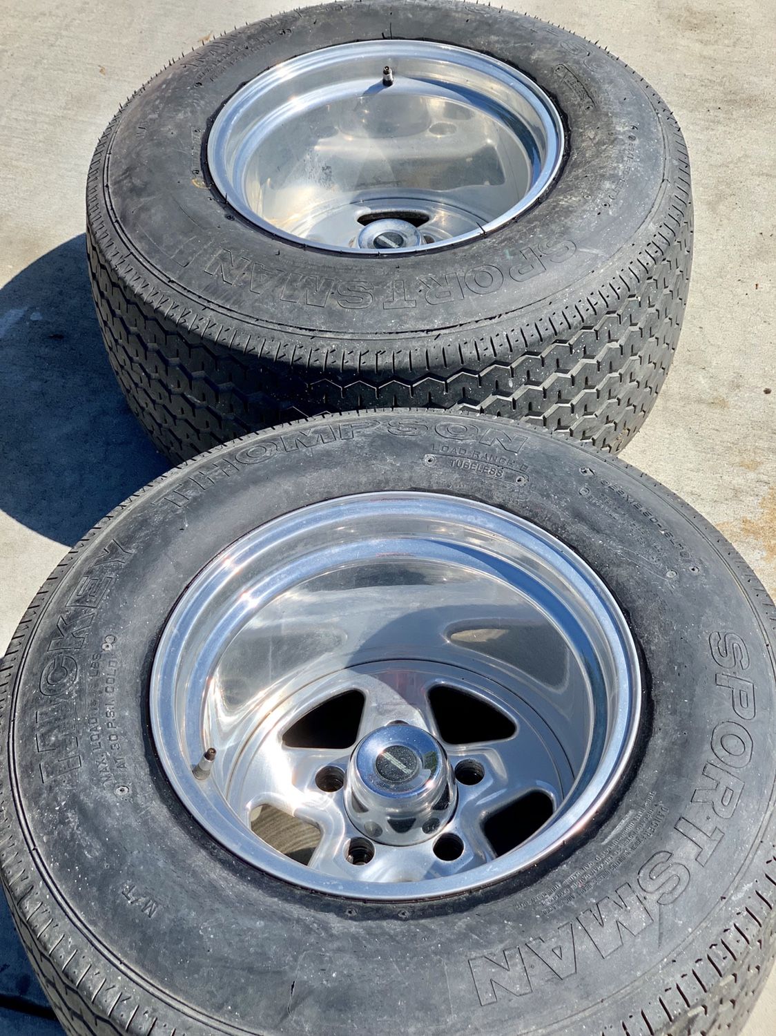 15 x 12 aluminum prime racing wheels 5x5 5 lug pattern for sale in