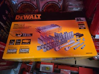 DEWALT 85 PC MECHANICS TOOL SET TOUGH SYSTEM 2.0