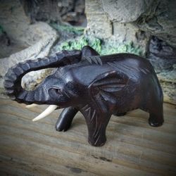 Wooden Elephant Statue