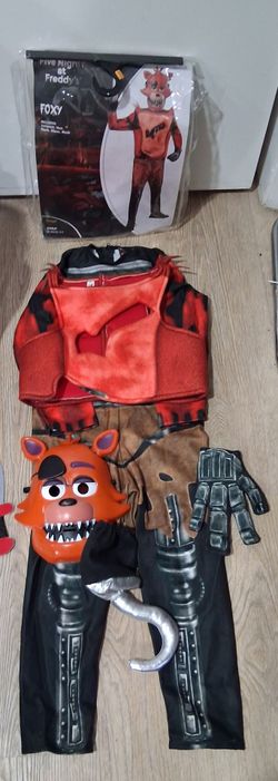 Five Nights at Freddy's Foxy Kids Costume size 4-6