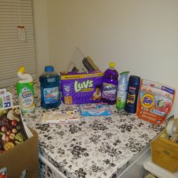 Mr clean and luvs papmer plus more