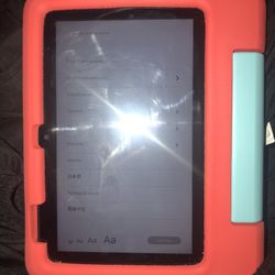 Amazon Fire Tablet W/ Case