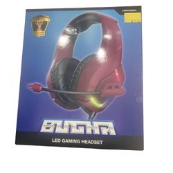LED Gaming Headphones Universal Headset BUGNA