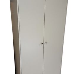 2 Door Bedroom Armoire White