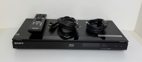 Sony BDP-BX2 Blu-Ray DVD Player with Remote & HDMI Cable - Tested Working!