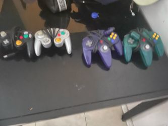 Nintendo GameCube and N64 Controllers Lot of 4