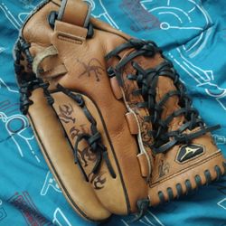 Minuzo Leather Fast Pitch Baseball Glove 