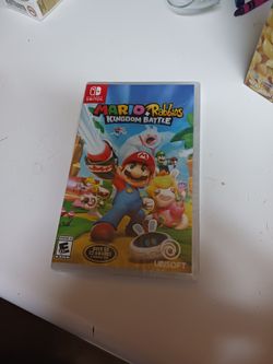 Brand New Unopened MARIO AND RABBIDS KINGDOMW BATTLE SWITCH