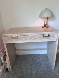 Vintage Drexel Heritage desk and matching chair