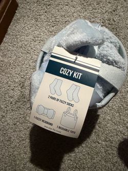 Cozy sock and headband set