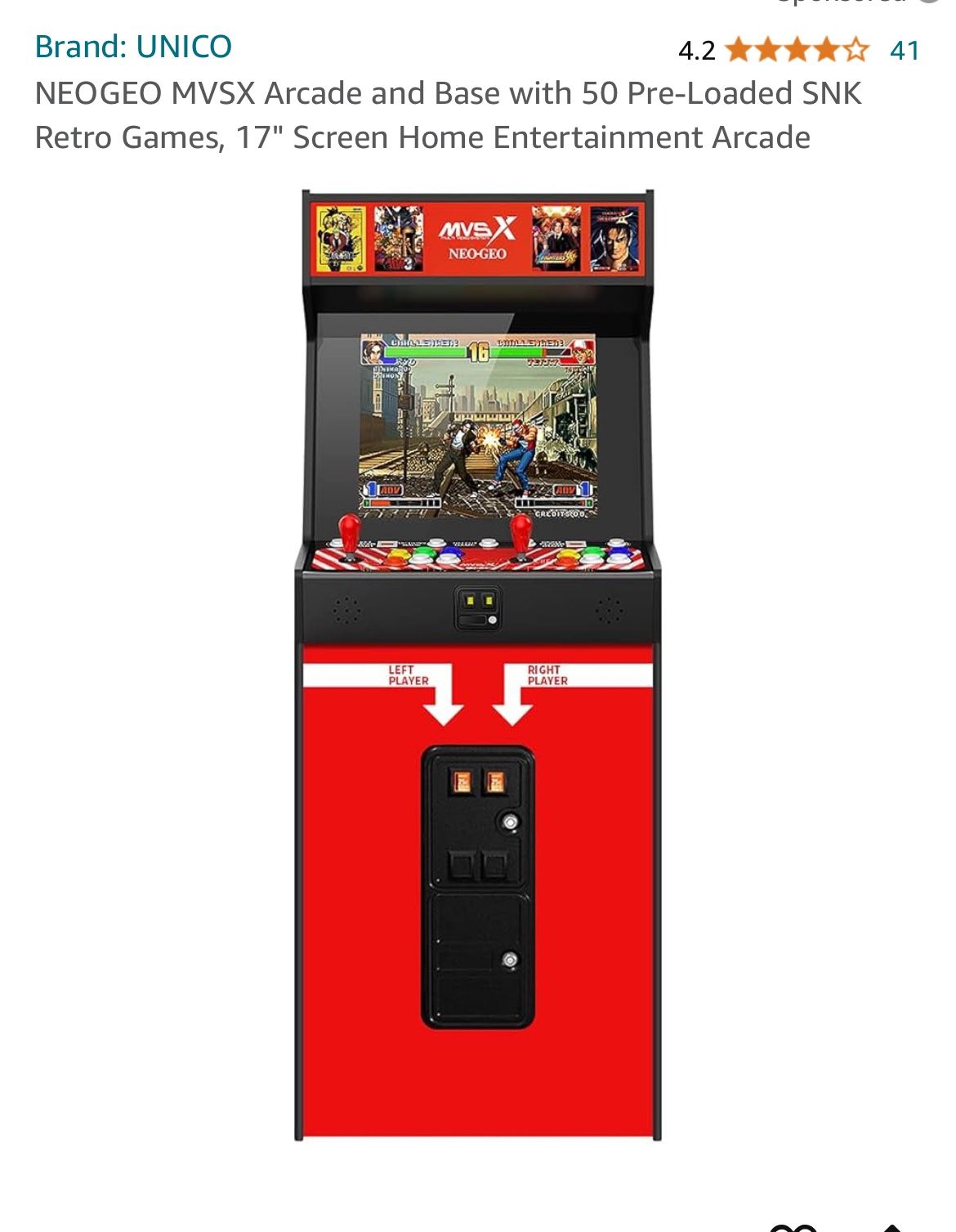 MVS X Neo-geo Arcade