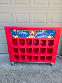 90's Mcdonalds play place shoe rack / caddy