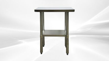 12W x 24D x34H All Stainless Steel Table NSF HN-WT2412-SB