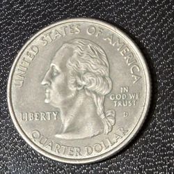2002 D Washington Mississippi Matte Proof Quarter
