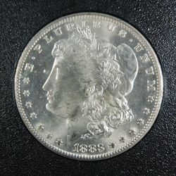 1883-CC $1 Morgan Silver Dollar 
