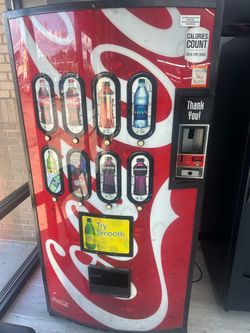 Coke machine with location