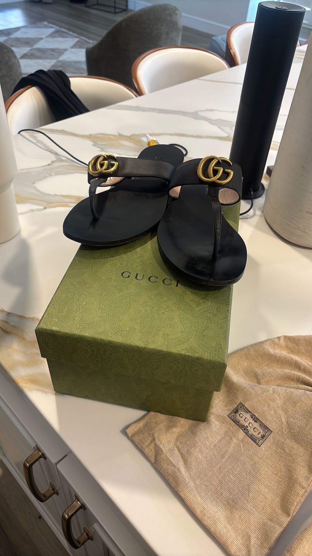 Marmont Gucci Sandals