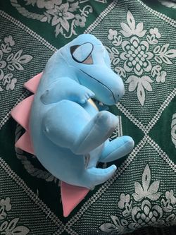 Pokemon Plushie Large Totodile and Small Munchlax