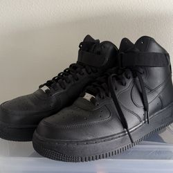 Nike Air Force 1 Mid "Black" Men’s 
