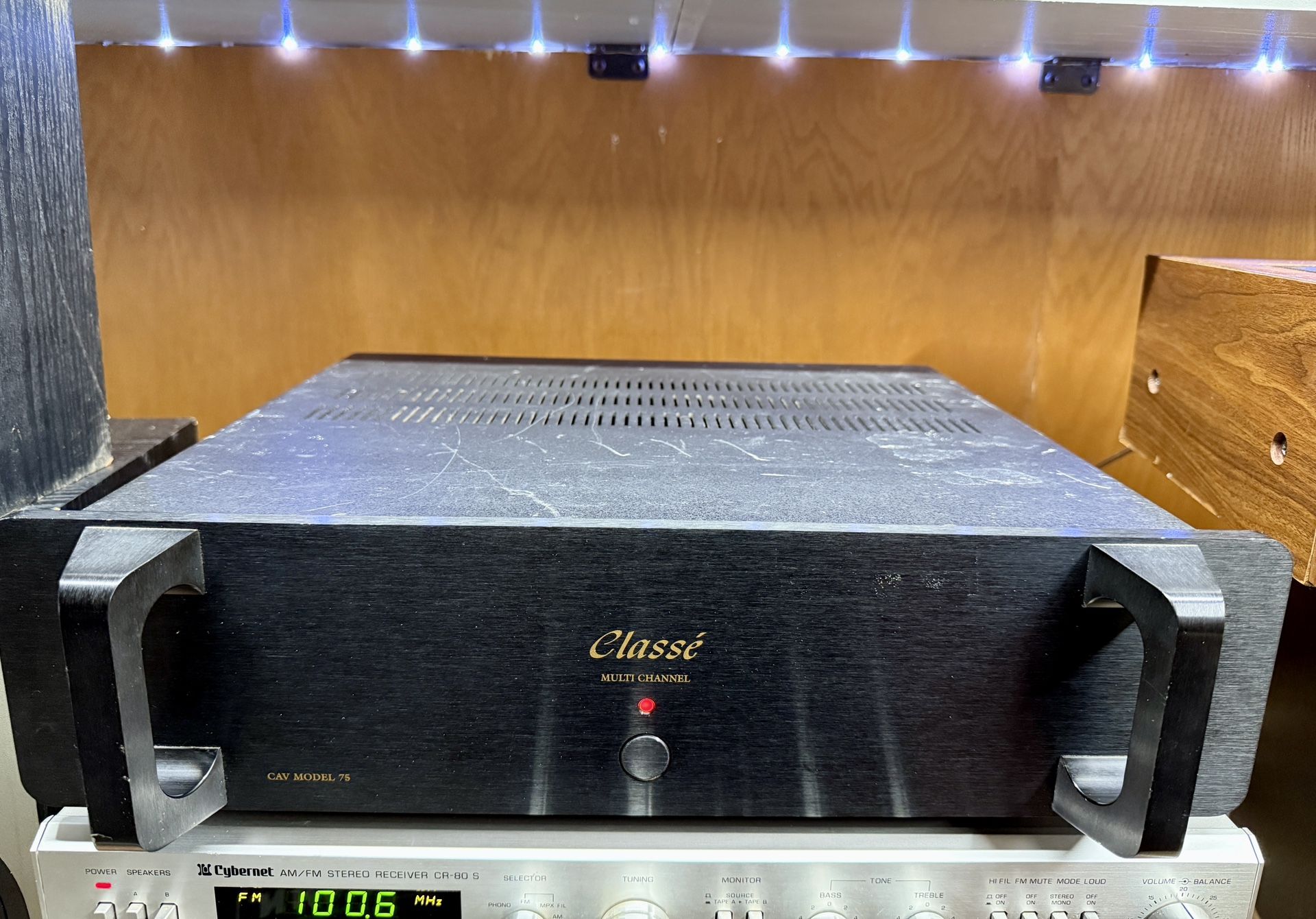 Classe’ Multi channel power amplifier Cav model 75 ( Please read description )
