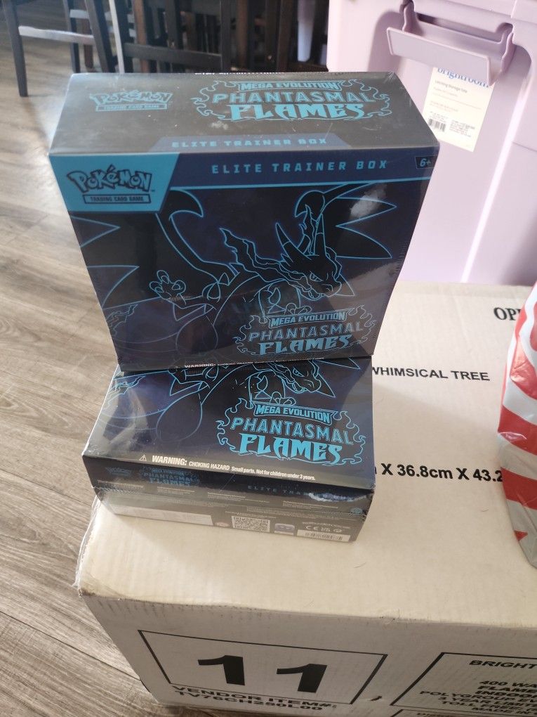 Pokémon Mega Phantasmal Flames Elite Brand New