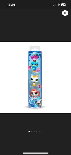 Brand New In Box Littlest Pet Shop 3 Pack