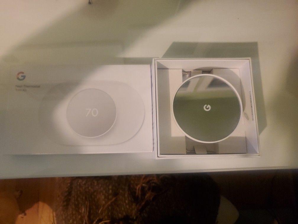 NEW Google Nest Thermostat And Trim Kit